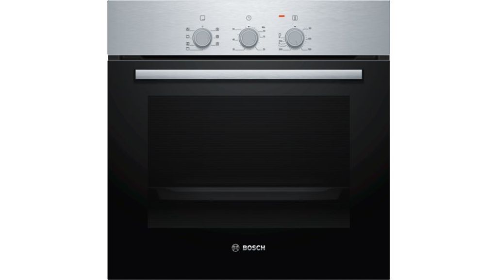 Bosch Serie 2 HBF011BR0 Backofen Elektrischer Ofen 66 l 3300 W A Schwarz, Edelstahl