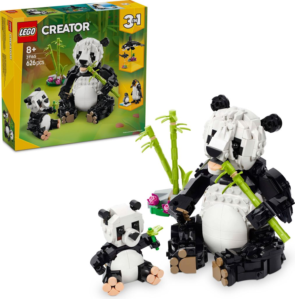 LEGO® Creator 31165 Wilde Tiere: Pandafamilie Produktbild 