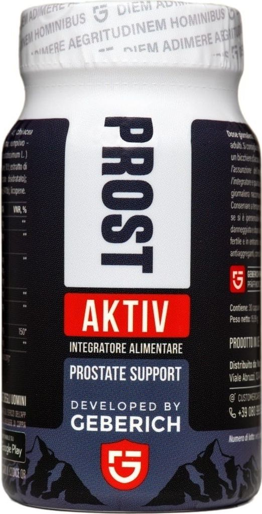 ProstAktiv - Nahrungsergänzungsmittel auf Basis von Pflanzenextrakten mit Sägepalmenextrakt für die Prostatafunktion | 30 kapseln
