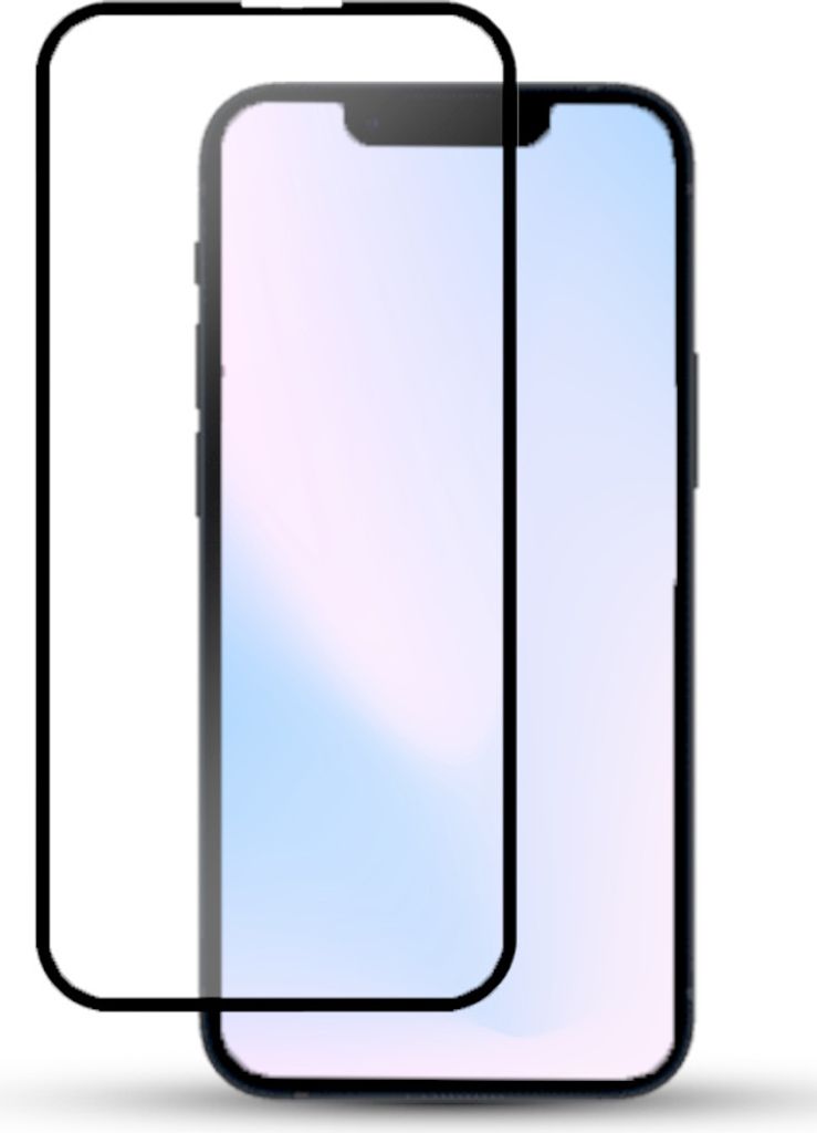 1-Pack IPHONE 13 Displayschutzfolie aus 9H gehärtetem Glas