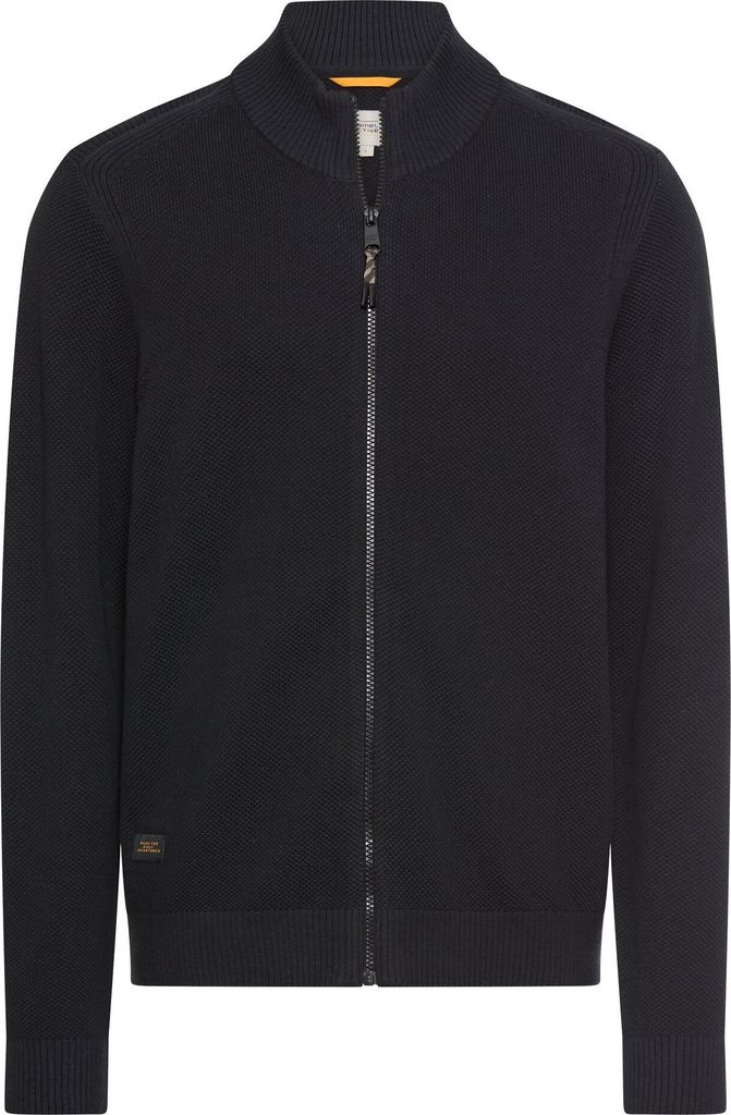 Camel active Weste schwarz normale Passform