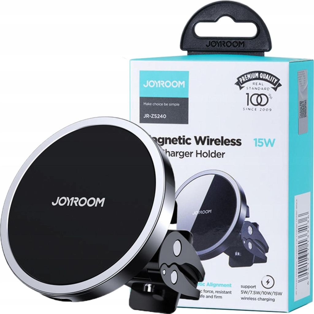 Joyroom Jr-Zs240 Magnetic Magsafe Vent Car Mount Nero Immagine del prodotto 