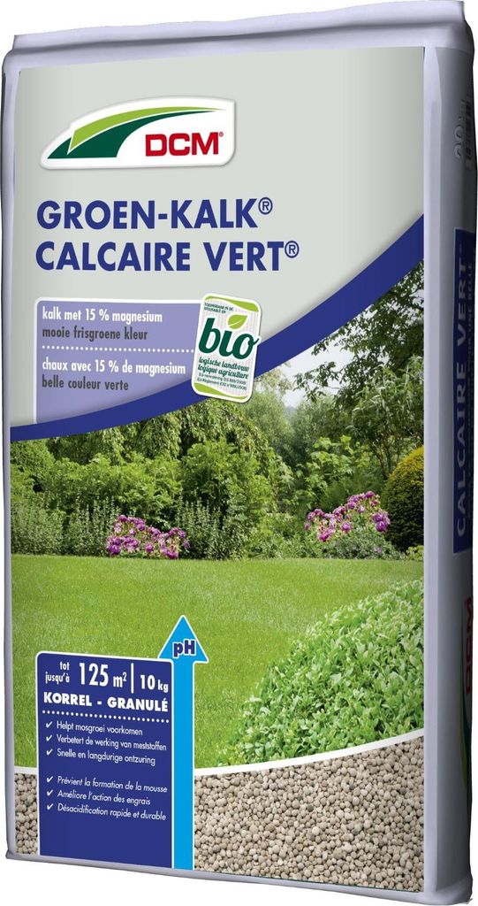 Grüner Kalk Granulat 10 kg - Dcm