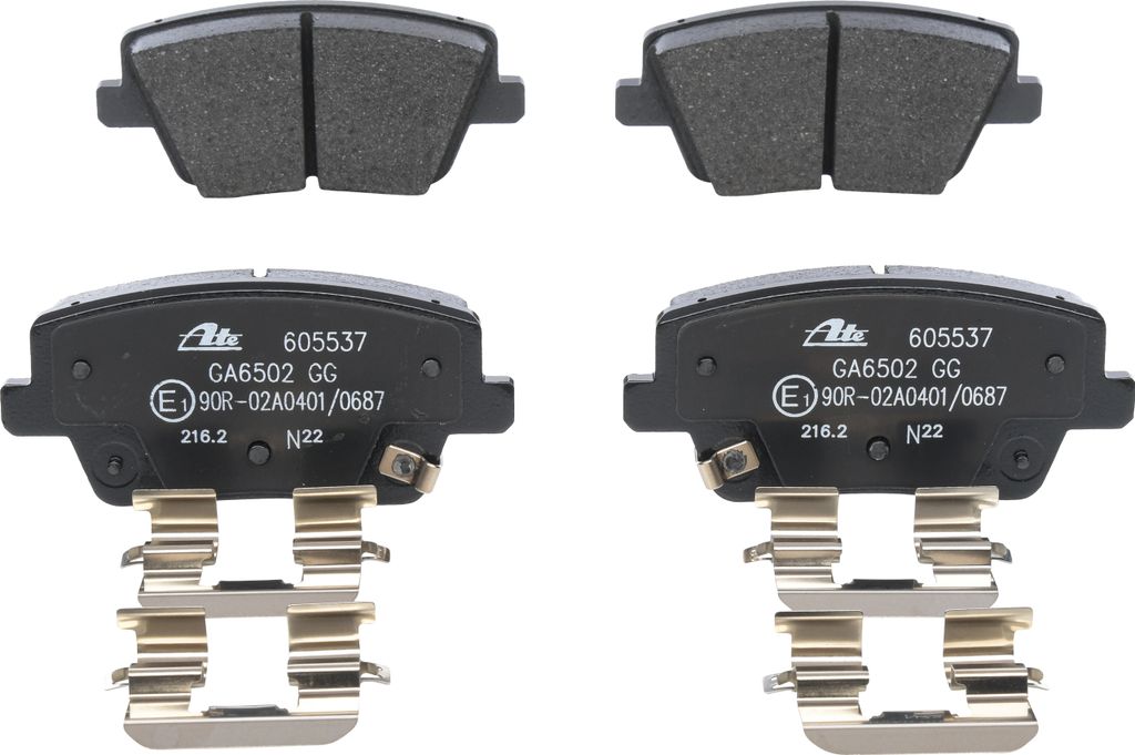 Bremsbelagsatz, Scheibenbremse ATE 13.0460-5537.2