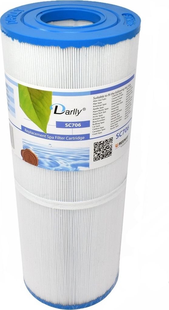 Darlly Filter SC706 Ersatzfilter Lamellenfilter American Jacuzzi Leisure Bay 40506