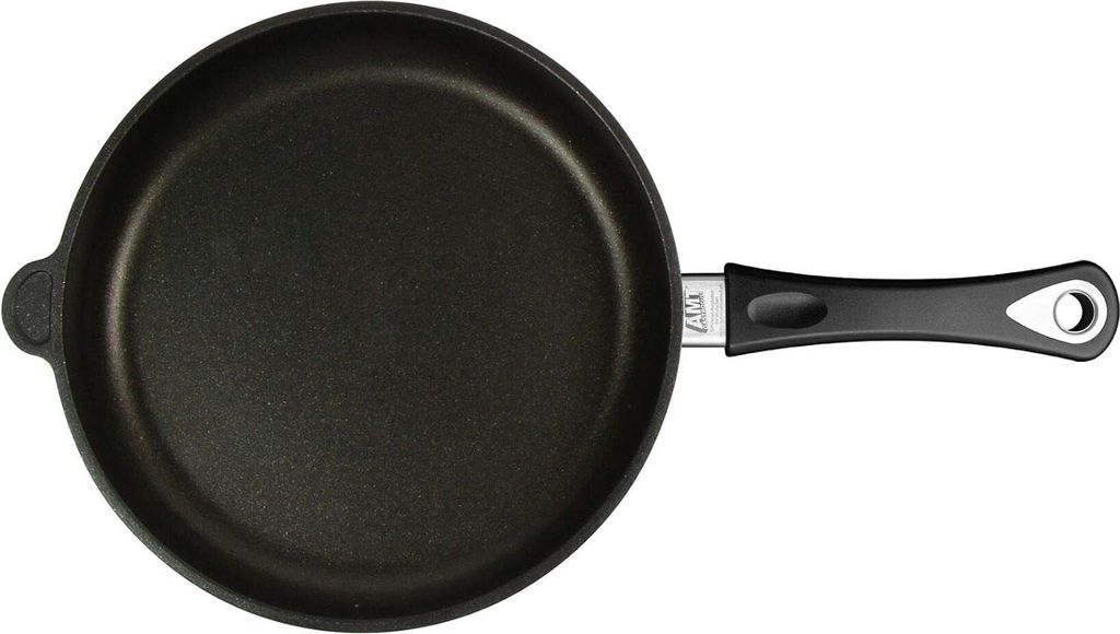 Gusseisen Bratpfanne 28 cm - Geeignet für Induktion - Antihaftbeschichtung