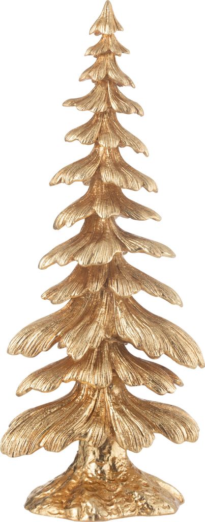 J-Line Tannenbaum Resin Gold Small