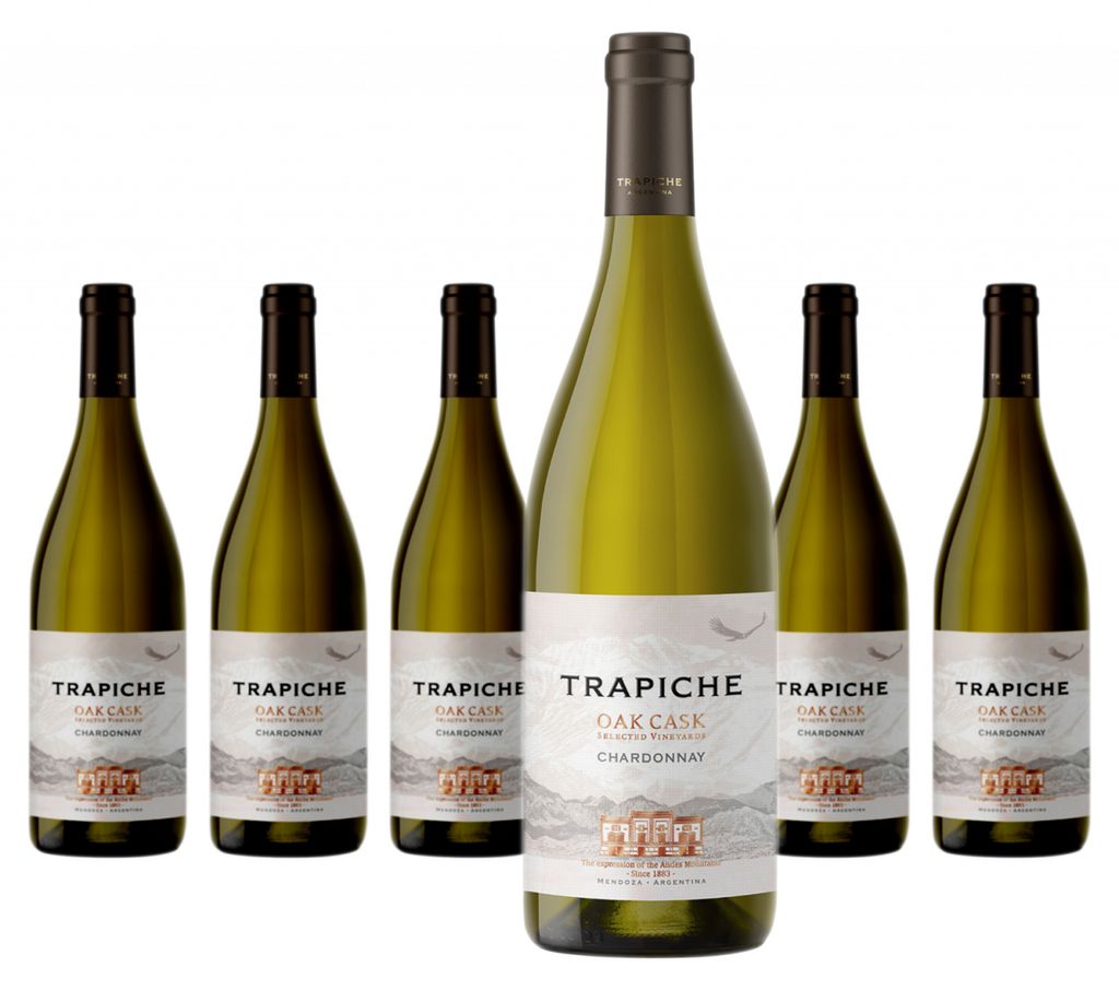 6 x Trapiche Oak Cask Chardonnay Produktbild 