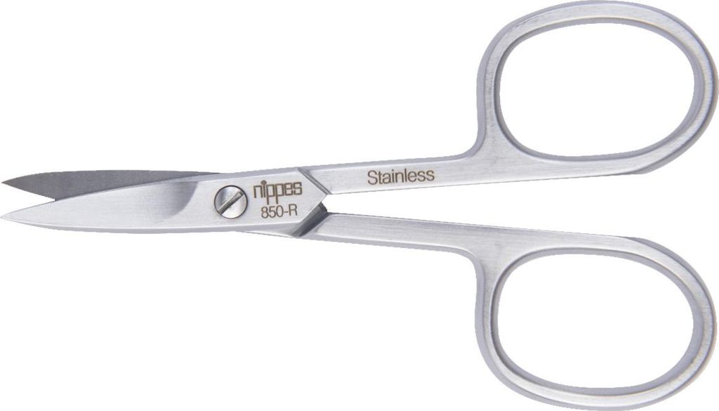 Nippes Solingen Nůžky na nehty zahnuté nerez 9 cm Obrázek produktu 