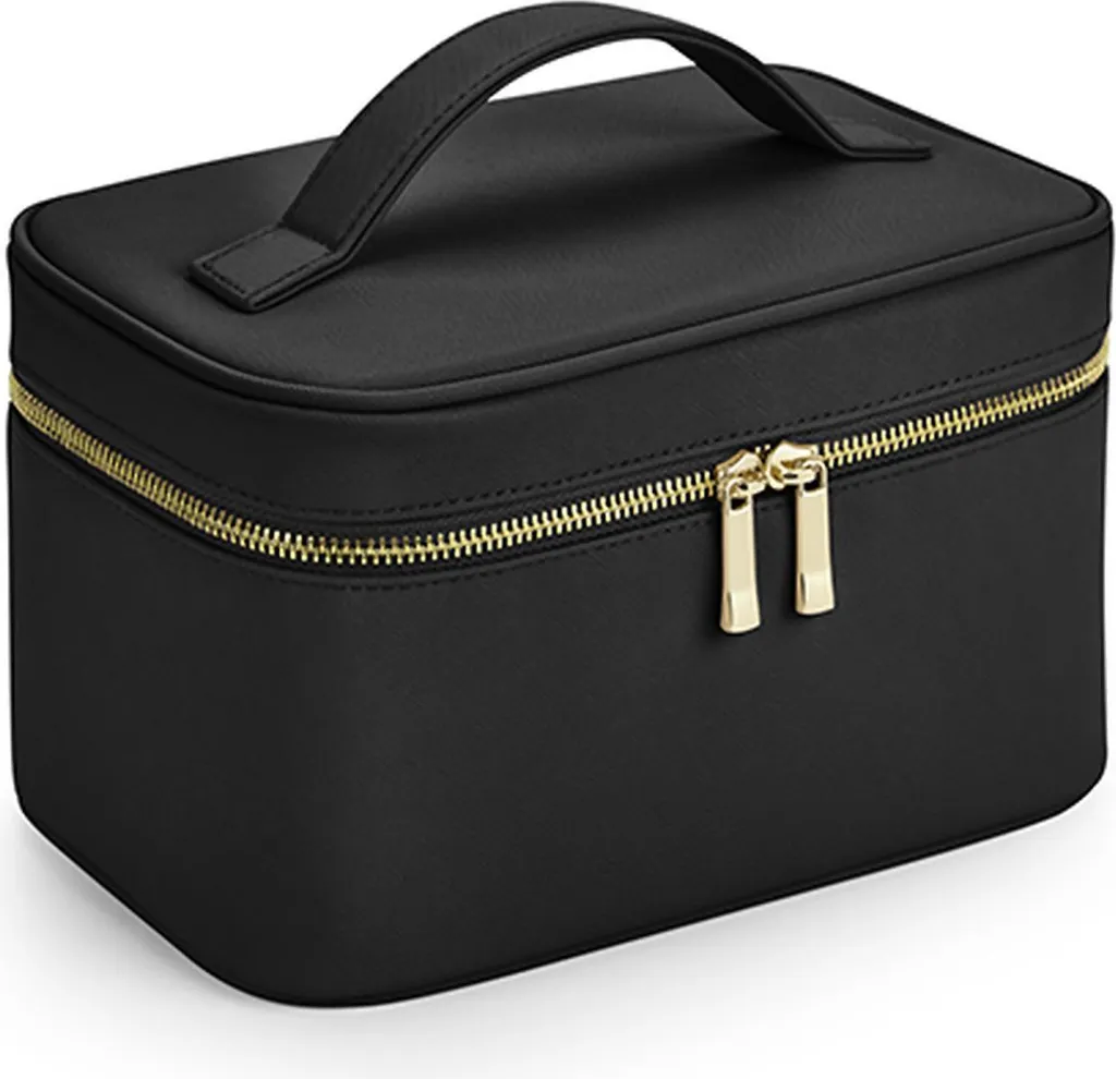 BagBase BG763 Boutique Vanity Case Nero | Beauty Case Saffiano Elegante