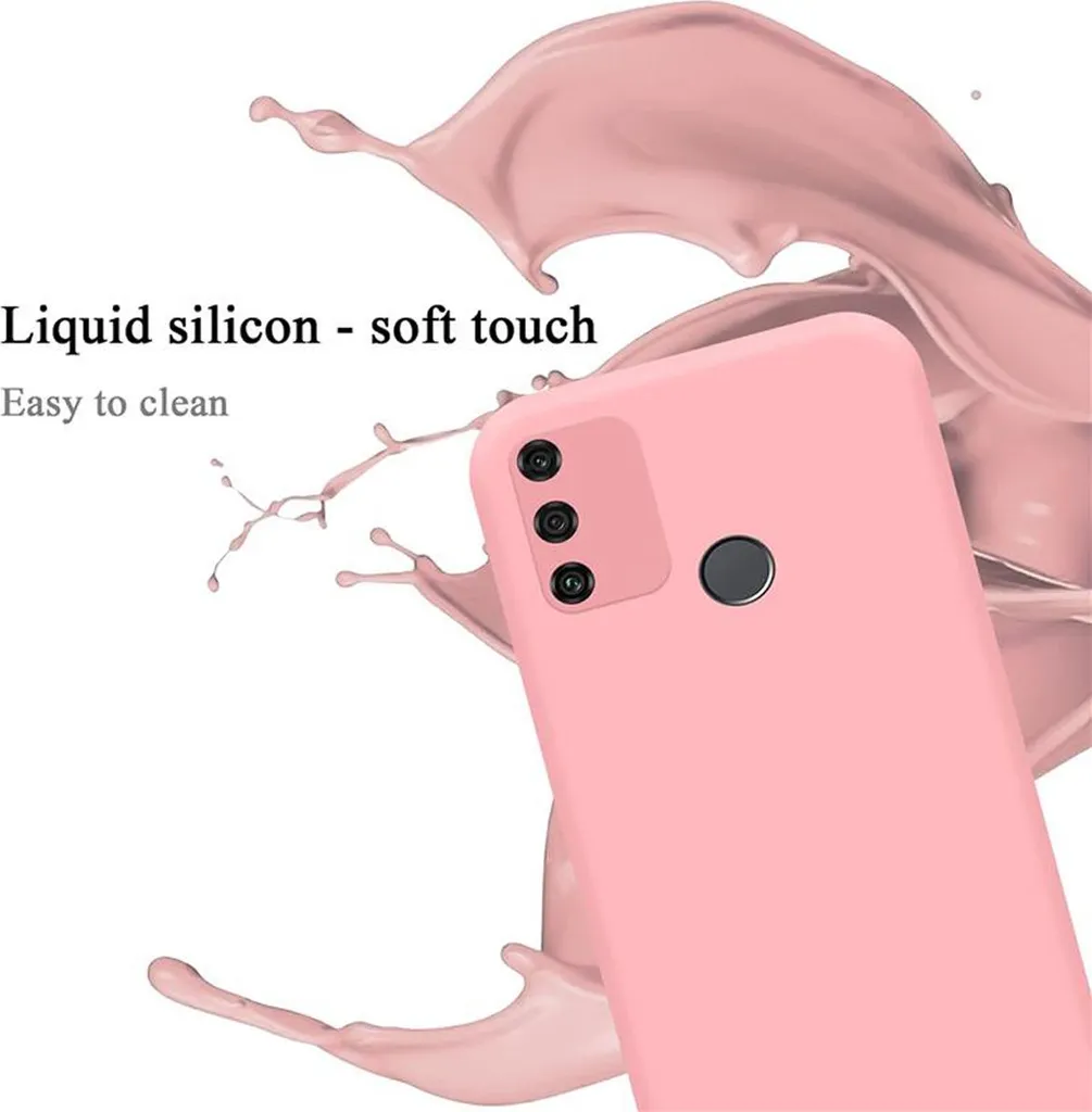 Cover Posteriore Legno Naturale Per OnePlus 7T Kwmobile Cover Per OnePlus 7T Custodia - Back Case Per Smartphone In Silicone TPU - Protezione Gommata - Petrolio Matt Real Me