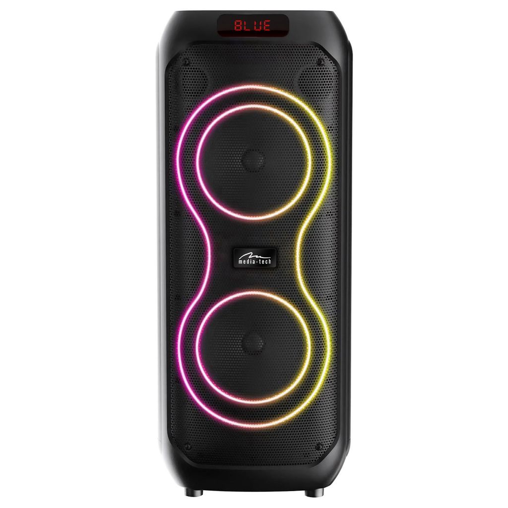 Großer Bluetooth-Lautsprecher 120 W RMS/1400 W PMPO zwei Produktbild 