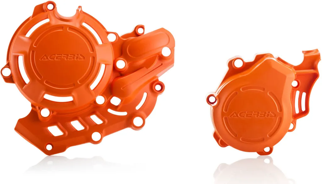 Pack Protections Enduro ACERBIS Orange pour Carter KTM Husqvarna 300