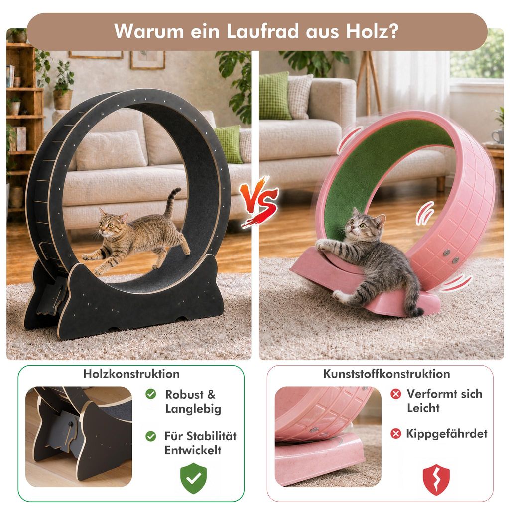 Mondeer Jouet intelligent pour animaux Tapis roulant pour Image du produit 