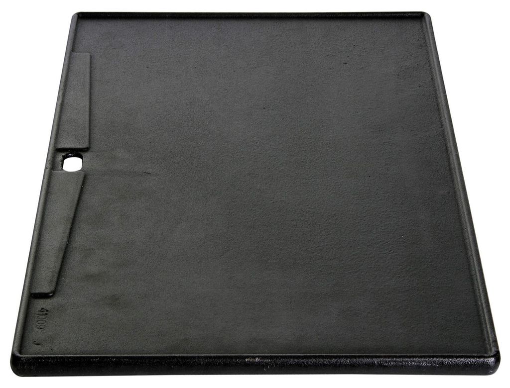 Allgrill Gussplatte 1/2 für Gasgrill Festival, Major und Impuls 31,5 x 42 cm Gusseisen Grillplatte