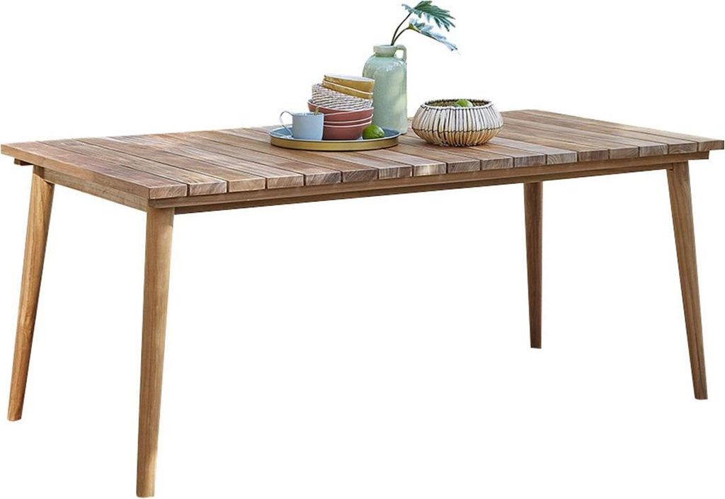 Gartentisch Teakholz massiv 6–8 Sitze Outdoor