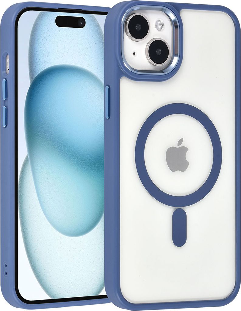 UNIQ Accessory iPhone 15 & 14 Plus Back cover case - Magsafe - Blue