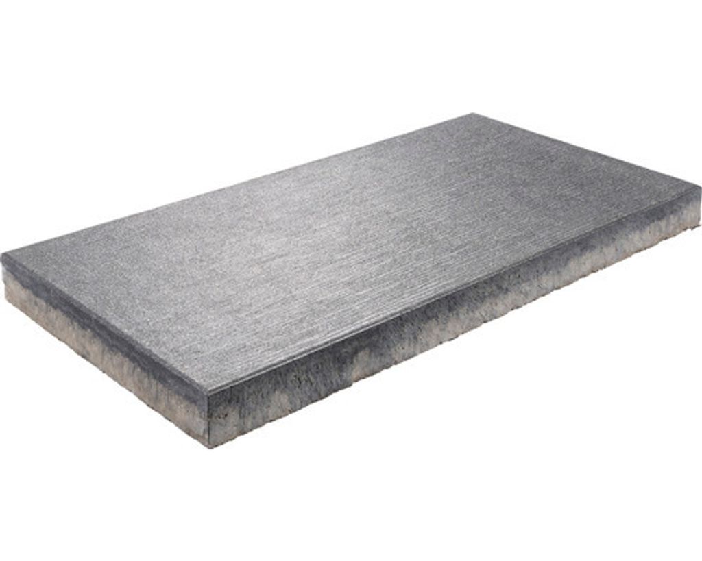 Beton Terrassenplatte Bellastone Nature grau 60 cm x 30 cm x 4,5 cm