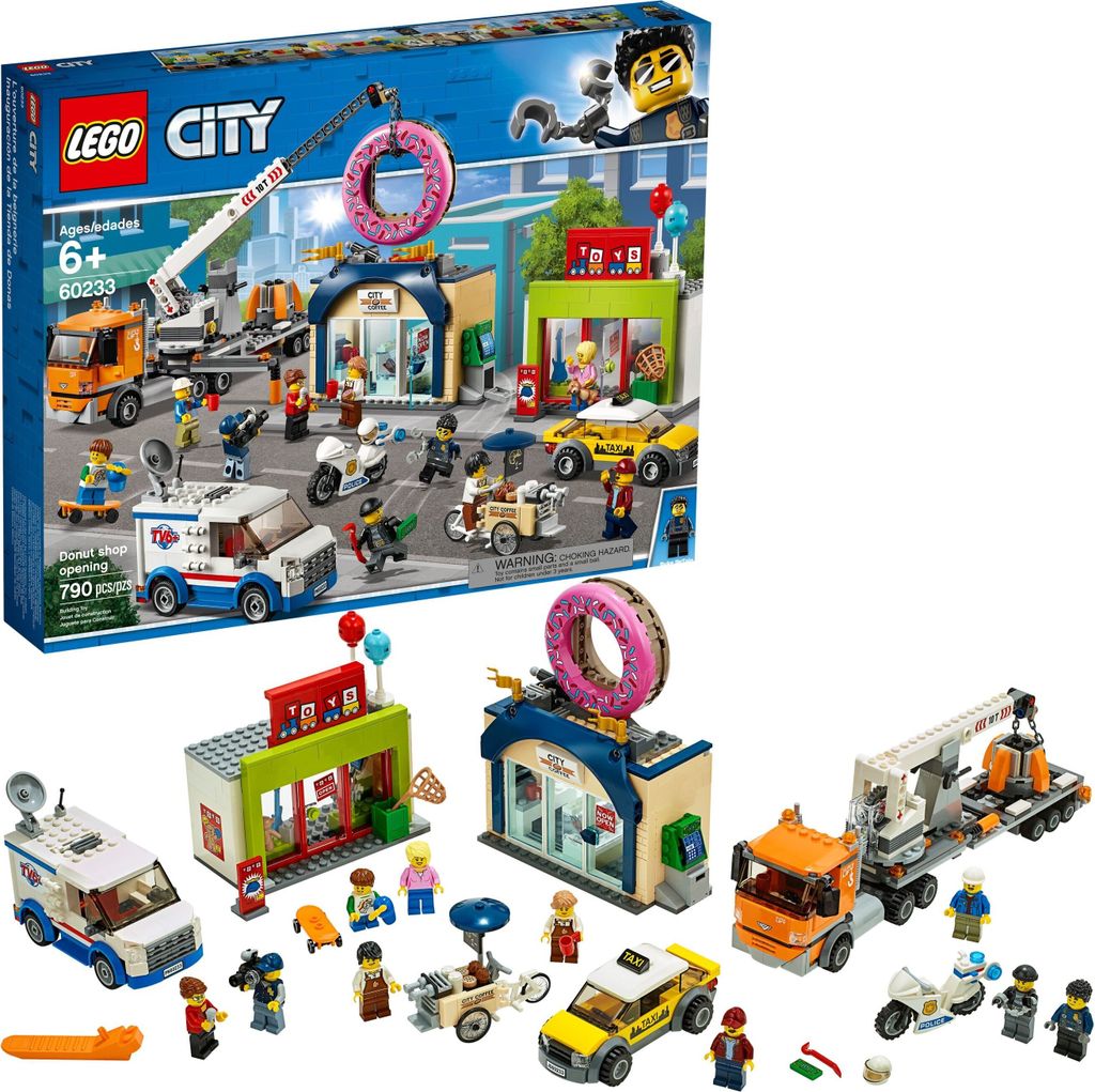 LEGO® City Große Donut-Shop-Eröffnung, 60233 Produktbild 