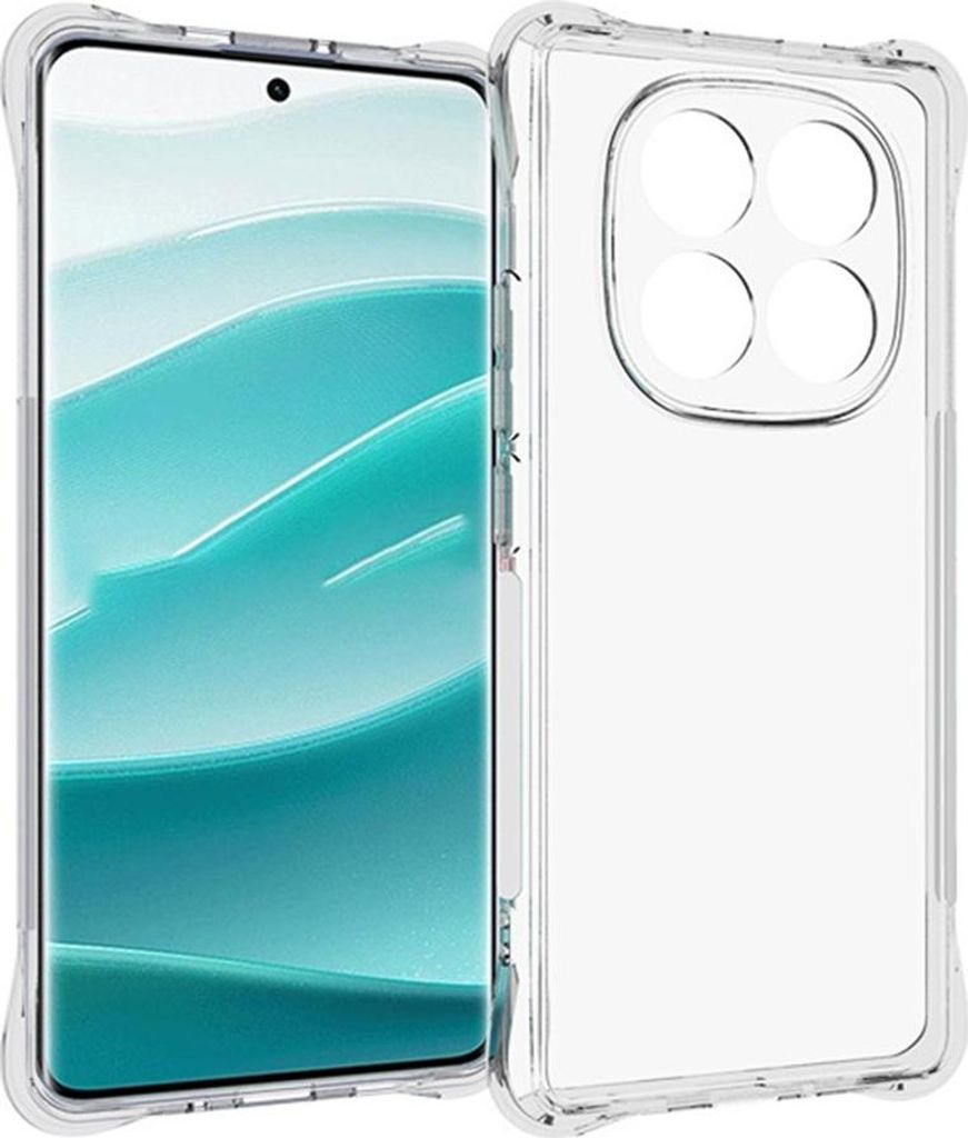 Xiaomi Redmi Note 14 Pro 5G / Poco X7 Hülle - Coverup TPU Back Cover mit AirBag Corners - Transparent