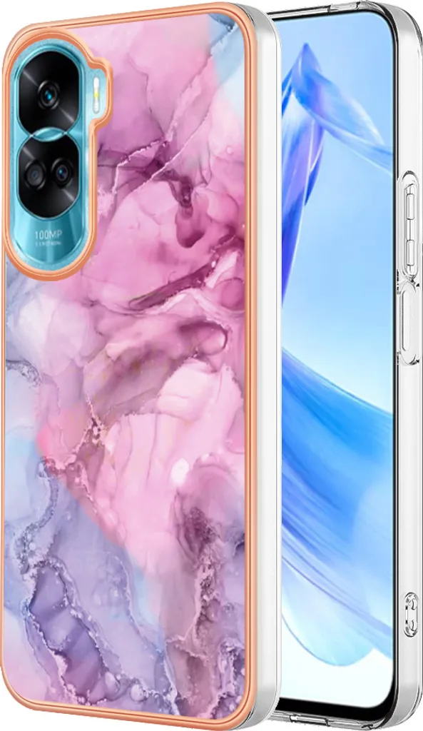 Cover Honor 90 Lite 5G in Silicone Rosa: Protezione Antiurto Soft Touch