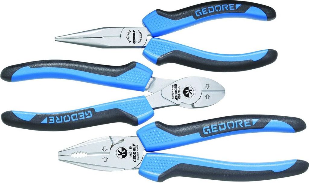 GEDORE 1102-003 Zangen-Satz 3-teilig in L-BOXX Mini, 1692305