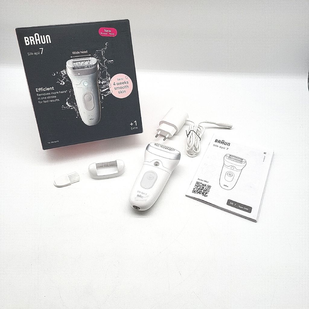 Braun Damen Haarentferner Silk pil 7 Epilierer langanhaltende Epilators Schönheit Rasur