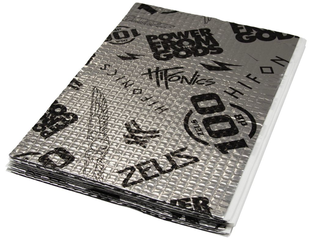 Hifonics ZEUS100db | Dämmmaterial selbstklebend AluButyl Produktbild 