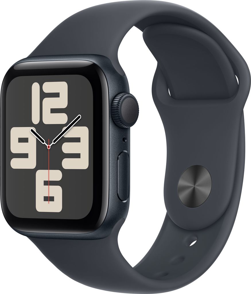 APPLE Watch SE GPS 40mm Midnight Aluminium Case with Produktbild 