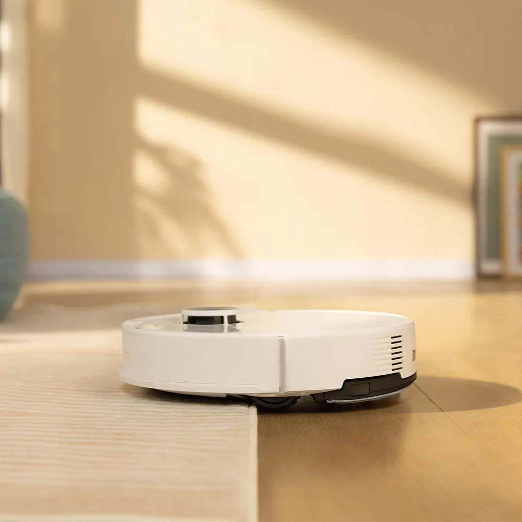 Roborock Q10 VF Aspirateur Robot Laveur Blanc avec Navigation Laser LDS
