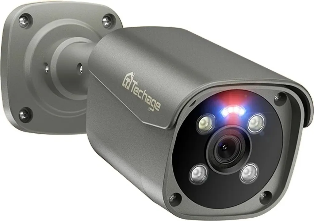 Caméra IP 4K Extérieure PoE avec Audio Bidirectionnel et Capteur KI 8MP