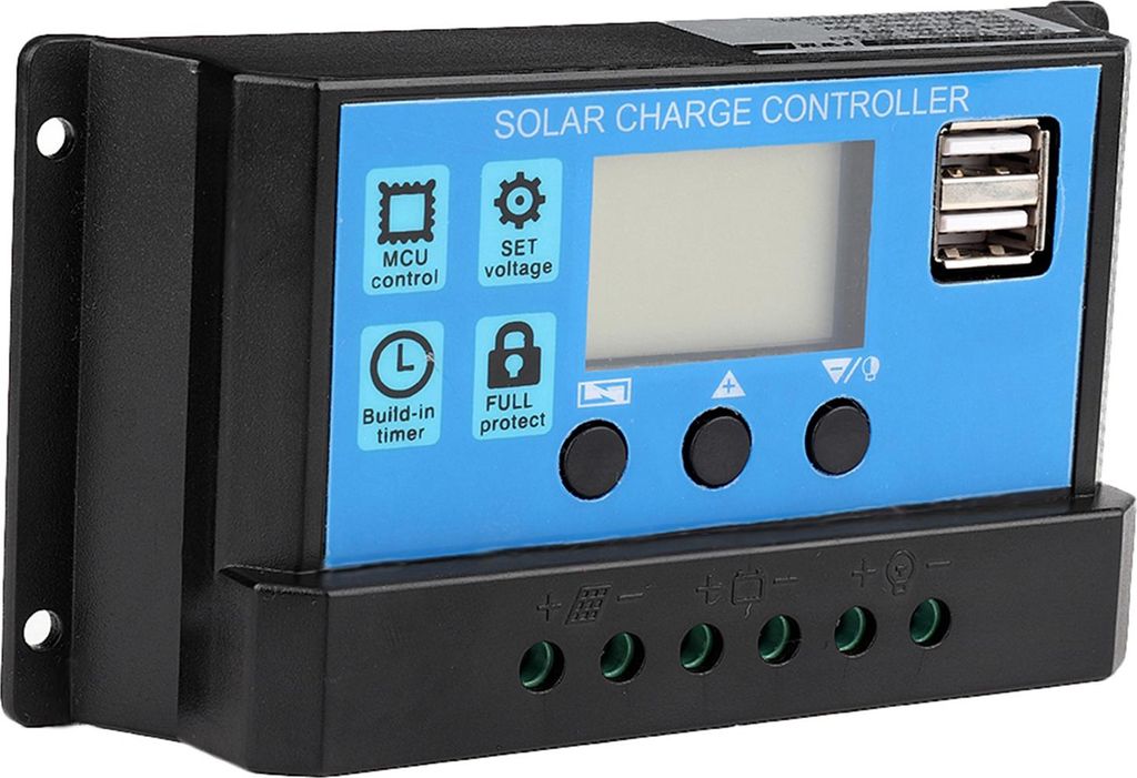 30A 12V 24V Auto Solar Laderegler PWM Regler(30A)