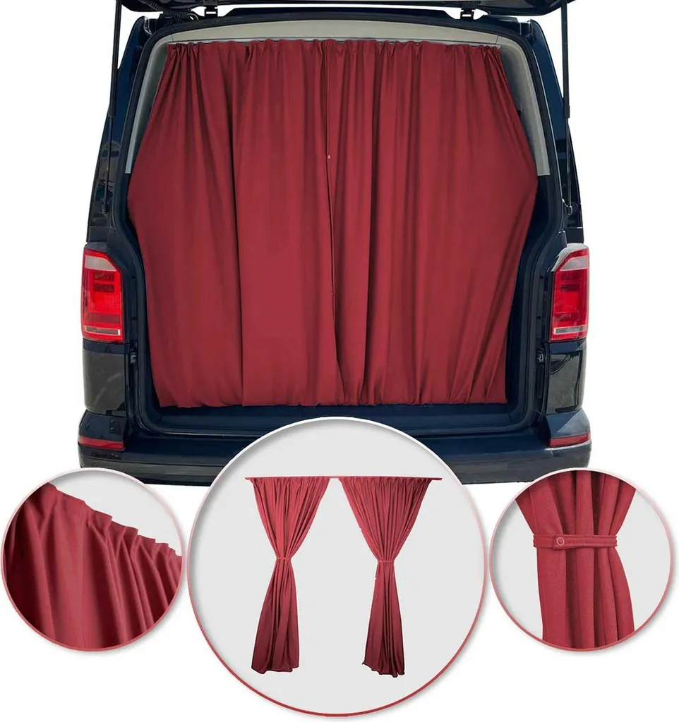 Tendine Parasole Ford Courier Rosso | Protezione Bambini L1 L2 - 10