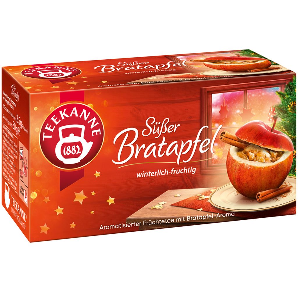 Teekanne Süßer Bratapfel 20er Produktbild 