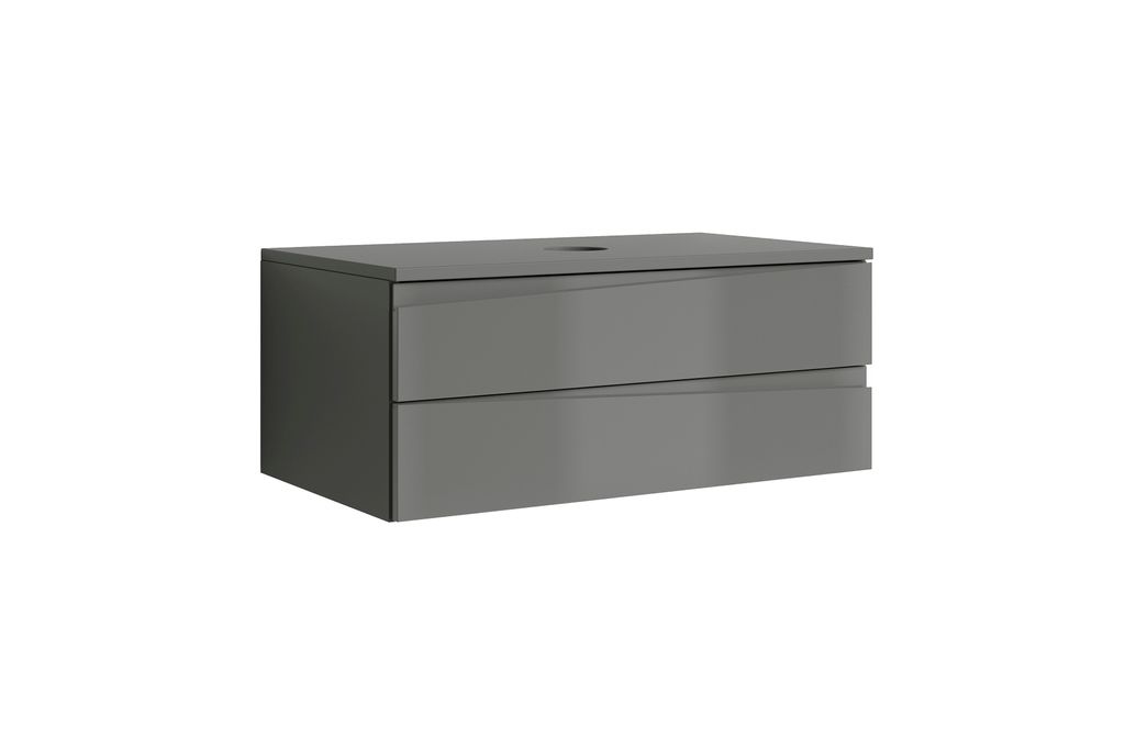byLIVING Waschtisch SHAPE / Moderne Bad Kommode / Front Produktbild 1