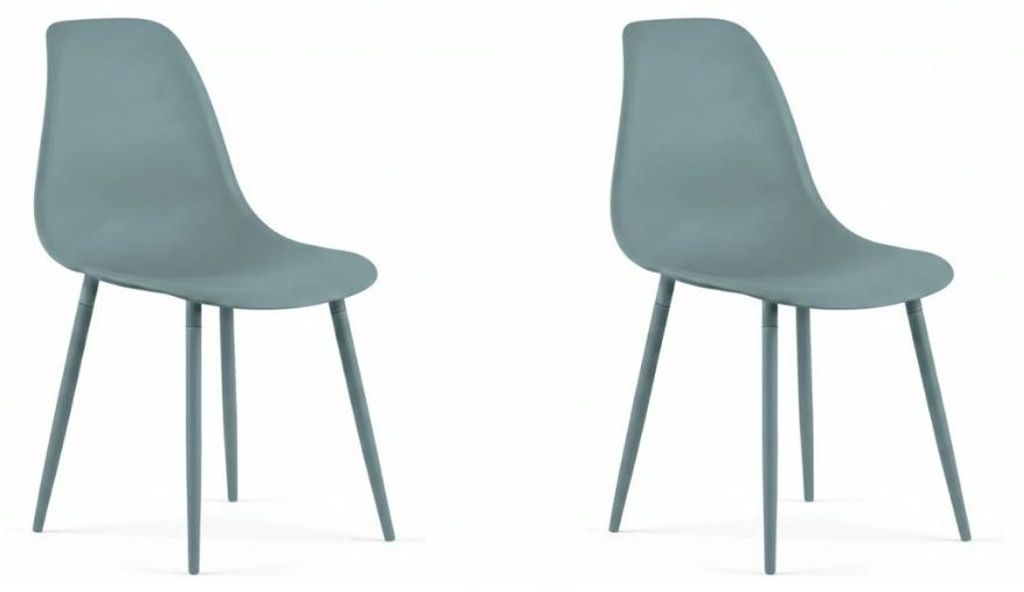Set aus 2 Plastikstühlen OSAKA, Kerosin Produktbild 