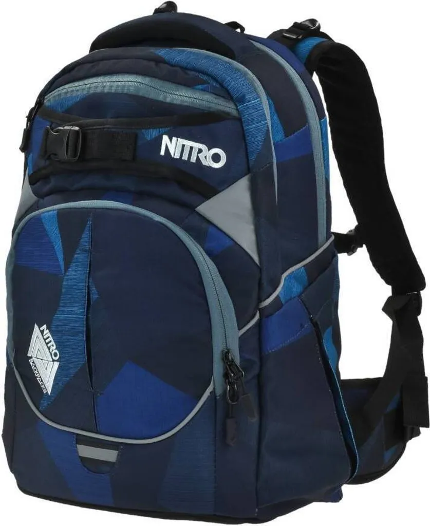 Sac à dos 30L robuste Nitro Daypacker Superhero bleu pour ordinateur - 3