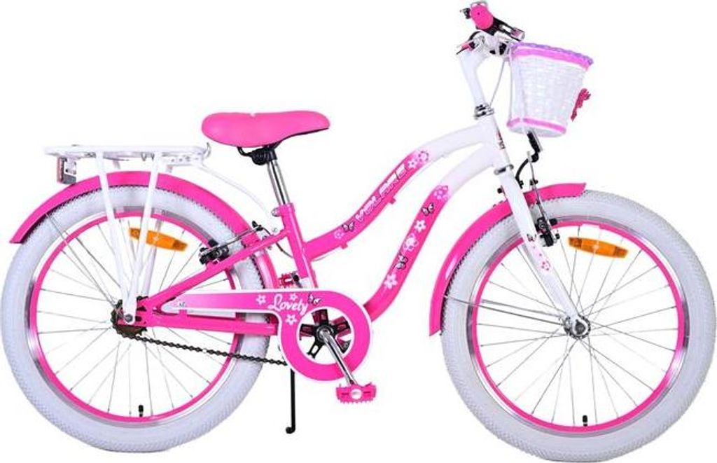 Volare Lovely Kinderfahrrad - Mädchen - 20 Zoll - Rosa - Produktbild 