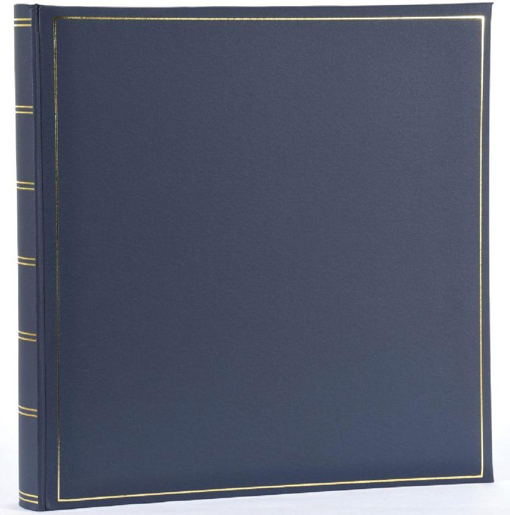 Henzo Album fotografico CHAMPAGNE blu 35x35 cm 70 pagine Immagine del prodotto 