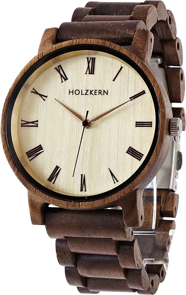 Montre bois Crépuscule d'automne idéale pour un look naturel et chic