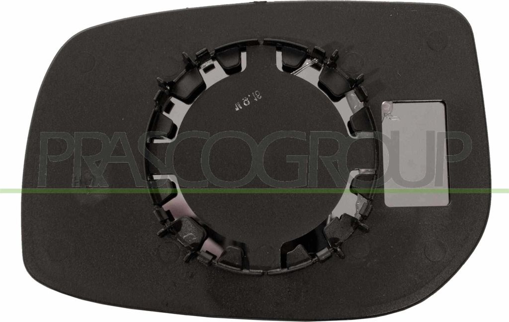 PRASCO Spiegelglas Außenspiegel Rechts für TOYOTA AURIS (NRE15, ZZE15, ADE15, ZRE15, NDE15) TY3507503