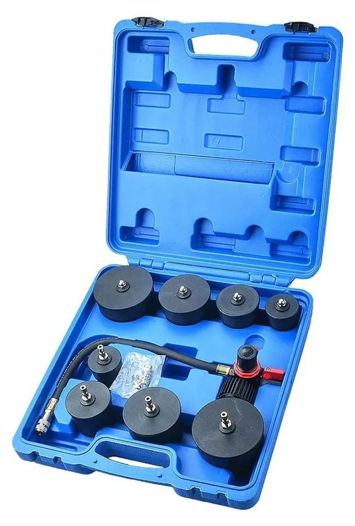 Kit d'outils de test de pression turbo avec 8 adaptateurs 35-89mm