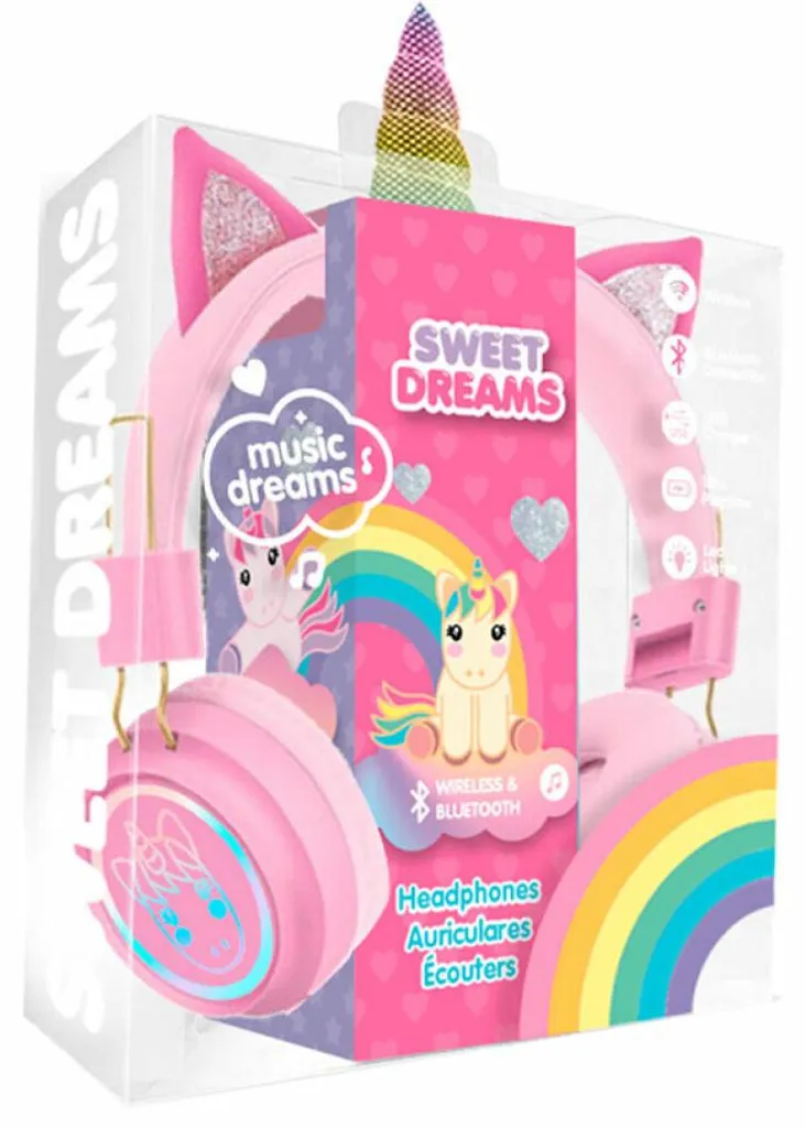 Casque Licorne Bluetooth Pliable avec Micro et Limitation de Volume - 4