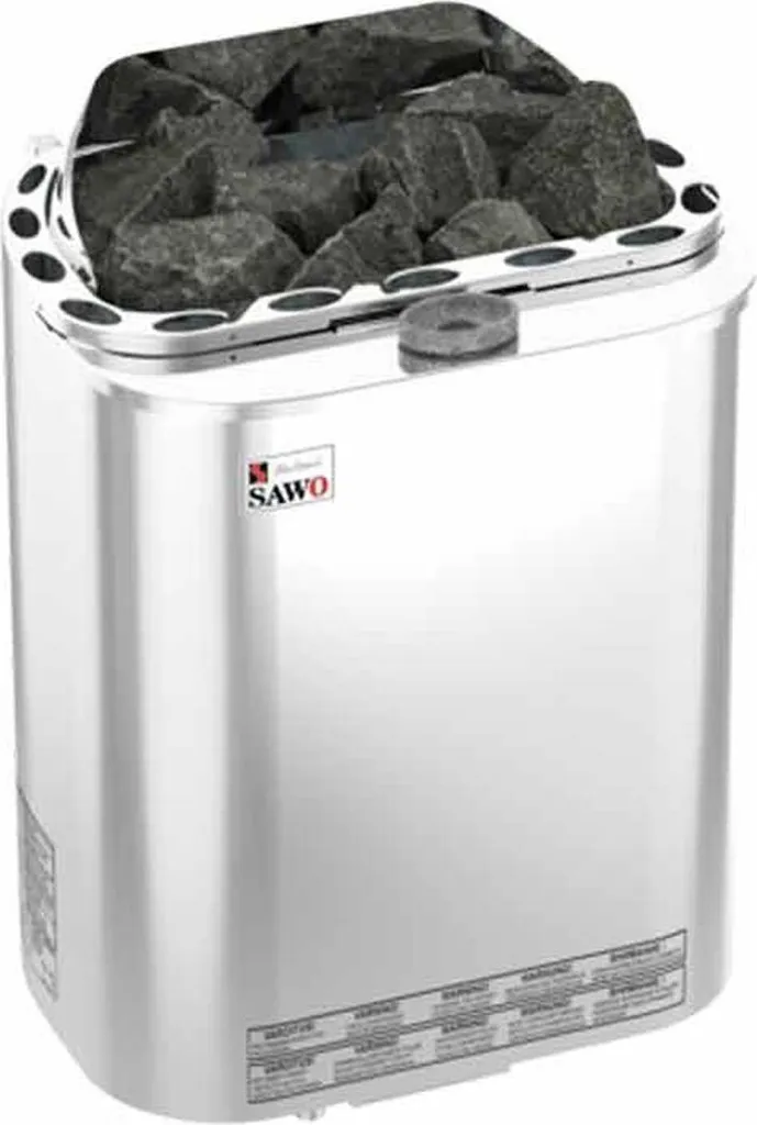 Chauffe-sauna électrique Combi 8kW Sawo Scandia pour sauna sec et humide