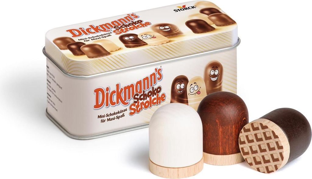 Erzi Dickmanns in der Dose - Kaufladenzubehör