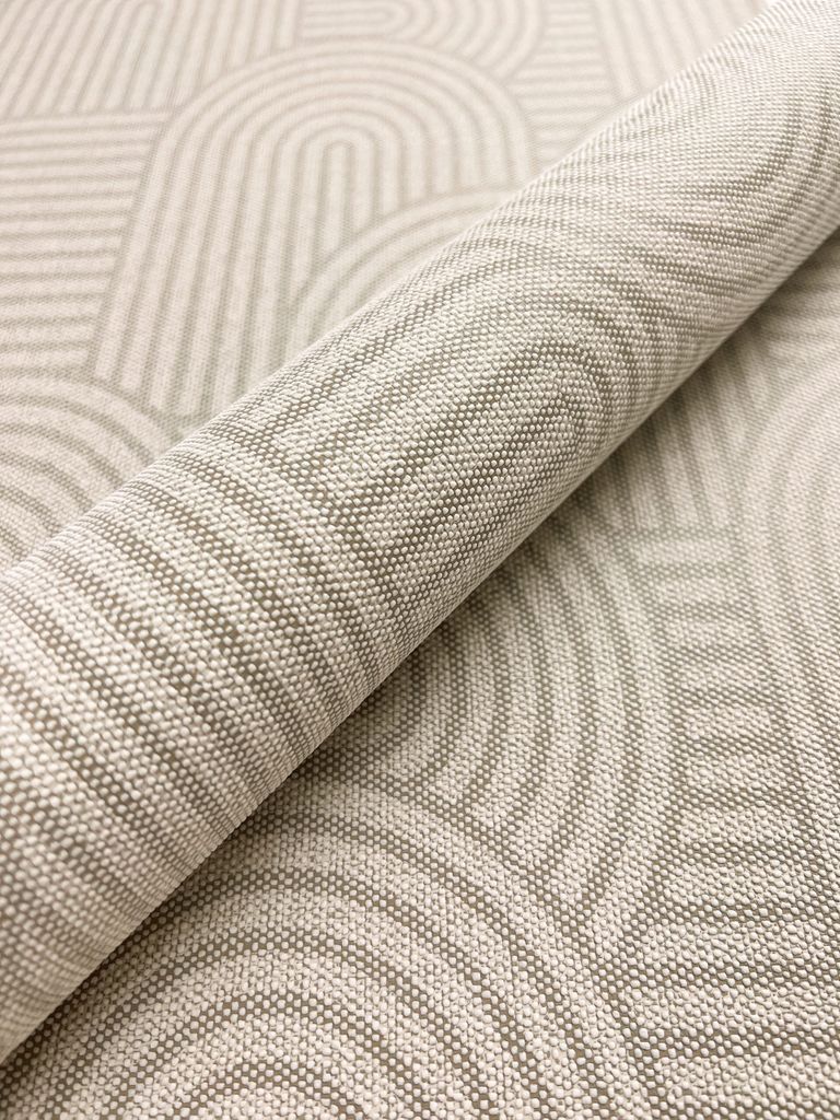 NEWROOM Tapete Taupe Vliestapete Linien - Mustertapete Boho Produktbild 