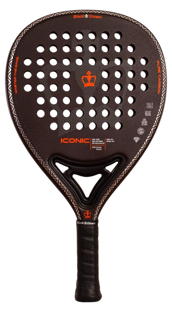 Racchetta da padel iconica Black Crown multicolore Immagine del prodotto 