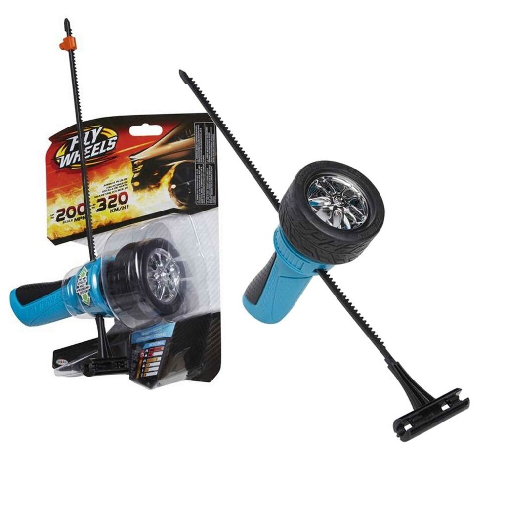 1 Reifen + Auswerfer Street Wicked Rival Fly Wheels Schwarz/Blau Für Jungen