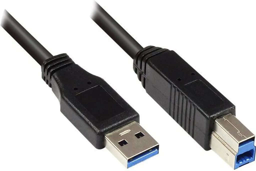 Cavo Stampante USB 3.0 5m Nero Good Connections | Performance USB-B