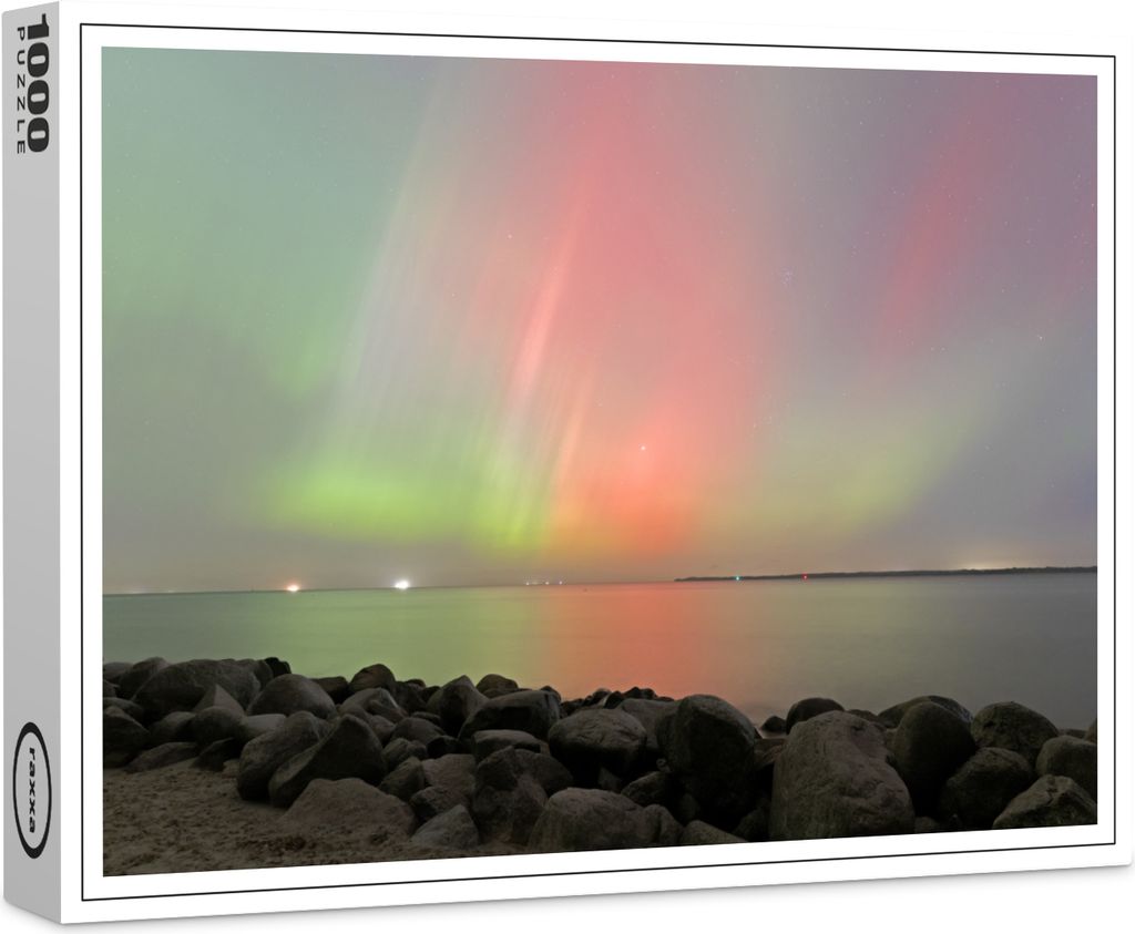 raxxa Premium-Puzzle "Polarlichter über der Ostsee", 1000 Teile